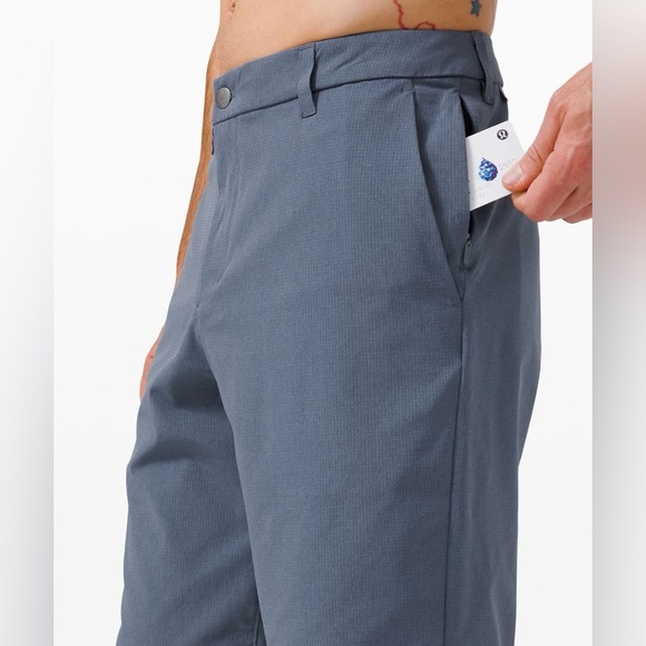 NWT Lululemon Commission Short Qwick Oxford 11" Relaxed Travel Casual Golf - Picture 5 of 13